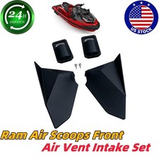 For RXPX GTRX Ram Air Intake System Front Air Vent Scoops Set of 2 For Seadoo