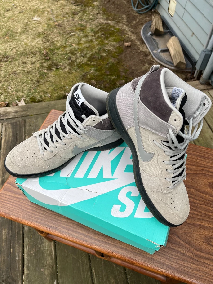 Preços baixos em Nike Dunk Pro SB High Medium Grey | eBay