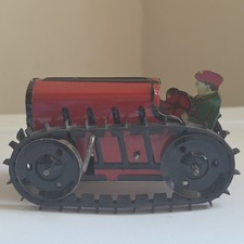 Marx Working 1920's Midget Wind Up Tractor
