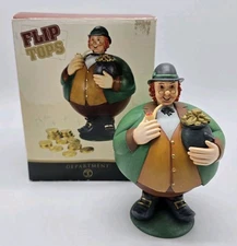 Dept 56 Flip Tops LEPRECHAUN Pot Of Gold Candy Dish Time To Celebrate Collection