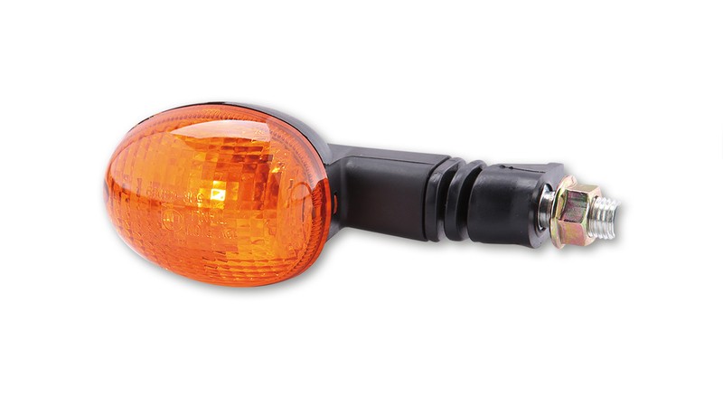 Clignotant HIGHSIDER Smart Mini homologué verre orange moto custom et roadster