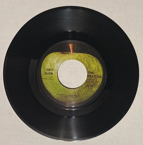 THE BEATLES Hey Jude / Revolution  45rpm 1968 VG+ McCartney / Lennon