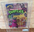 TMNT Splinter Fan Club Flyer Soft Head 10 Back 1988 Playmates AFA 70+ Vintage