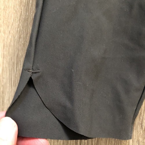 ATHLETA Stellar Crop Pant Leggings Charcoal Gray Women’s Small Zipper Pockets - Picture 4 of 12