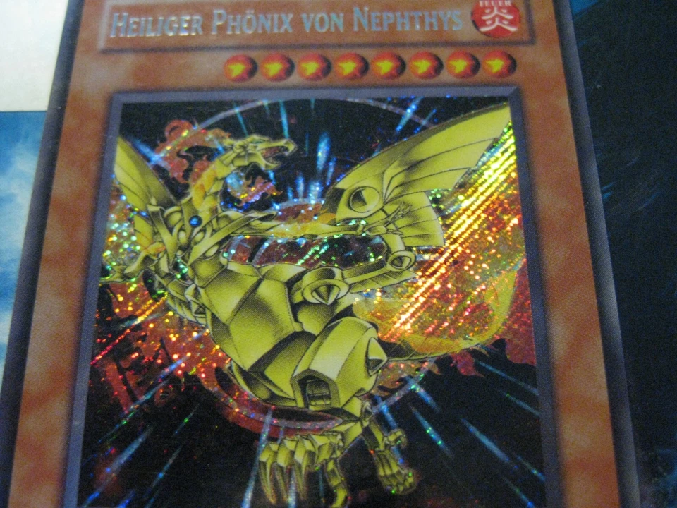Heiliger Phönix Von Nephthys Near Mint EEN-DESE3 Limited Secret Rare  Yu-Gi-OH - Bild 4 von 4