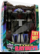 Trendmasters 1992 robot Ace Airborne Wrecking Crew robot Cyber Wars RayBot boxed