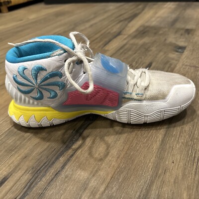Nike Kyrie 6 Neon 90's Style Graffiti Sneakers Size 9.0 | eBay
