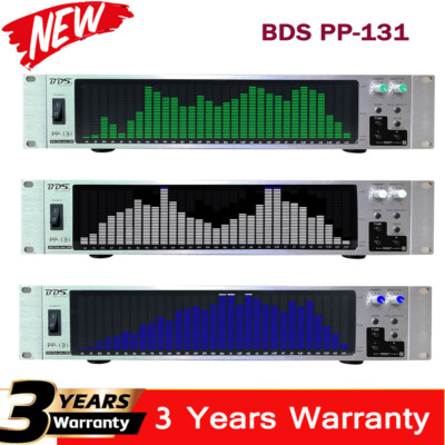 BDS PP-131 Audio Spectrum Analyzer VU Meter with Silver Panel 31-Segment