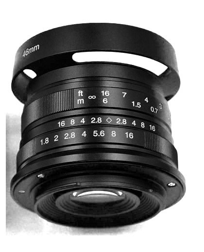 7artisans 25mm F1.8 Black Manual Focus LENS for Canon EOS M EF-M