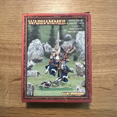 Warhammer Fantasy - High Elves / Hochelfen - Prince Tyrion - Metall OOP - NEU