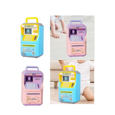 Electric ATM Money Bank Electronic Money Saving Box for