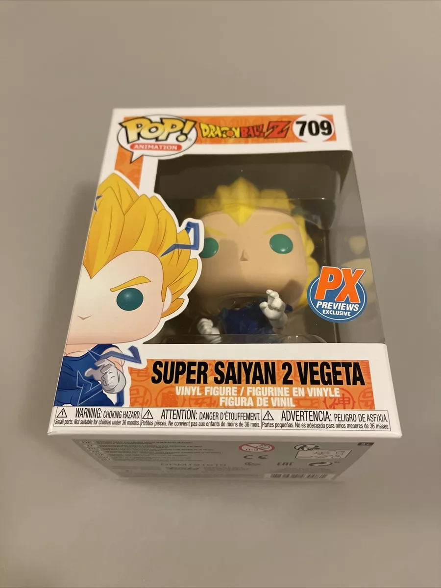 Funko's Dragon Ball Z Super Saiyan 2 Vegeta Previews Exclusive Pop Has  Arrived