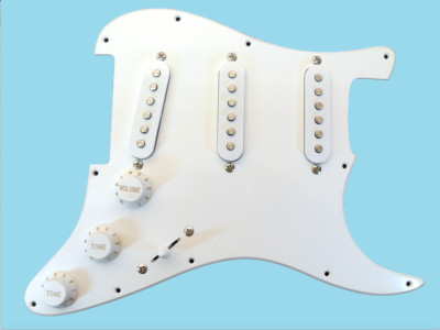 Fender Squier Strat SSS Loaded Pickguard 11-Hole w/Screws Set Guitar Pickup