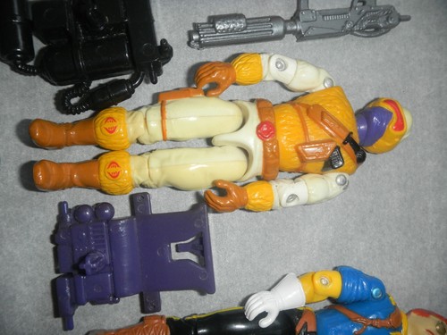 Vintage 1990s G.I. GI Joe Cobra Lot ARAH 3.75 Action Figures Accessories Weapons - Picture 3 of 12