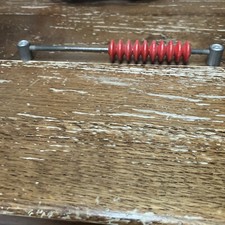 Ancien Compteur Boulier Rouge René Pierre Vintage Baby Foot Jeu Bar