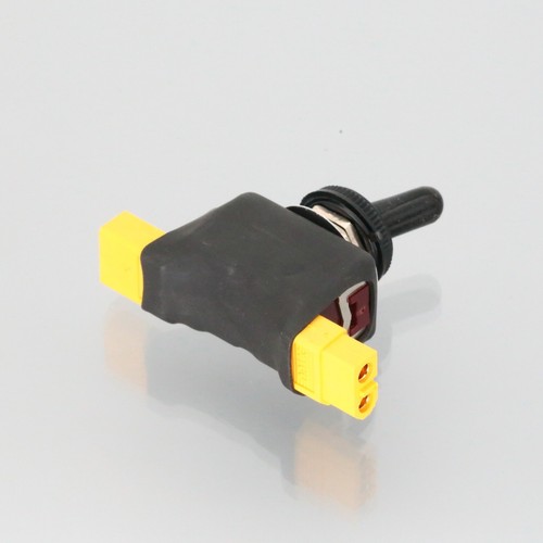 DIY Adapter XT60 Male OFF - ON Female RC Battery E-Bike Power Rocker Switch 32A - Picture 8 of 8