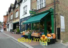 Photo 6x4 Pumpkins for sale outside a Godalming greengrocers (taken in th c2021