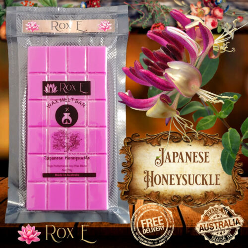 Max Scent JAPANESE HONEYSUCKLE Scented Soy Wax Melts Candle Tarts Snap Bar - Picture 1 of 3