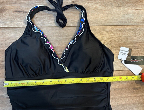 Damen Stilo Top Tankini Island Escape Gr. 16 W volle Büstenunterstützung - Bild 11 von 14