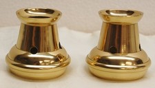 PAR DE SEGUIDORES DE VELAS DE LATÓN ESTILO BOVE 7/8", PERSEGUIDORES, TOPPERS - MÁS DISPONIBLES