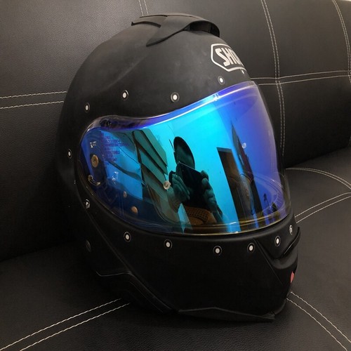 Neotec 2 Helmet Visor For Shoei Neotec II CNS-3 Aurora Blue - Picture 2 of 2