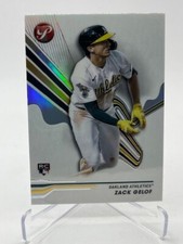 2024 TOPPS PRISTINE ZACK GELOF RC #101 REFRACTOR SP ATHLETICS