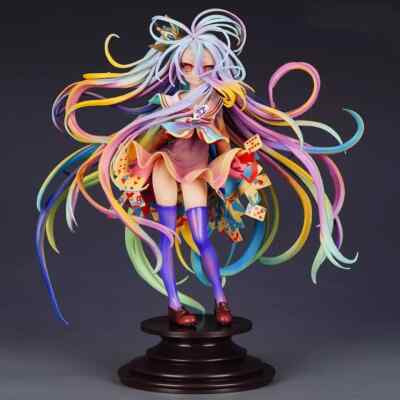 Anime NO GAME NO LIFE white Art Works PVC Figure New No Box toy
