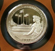2019-S Clad Proof Quarter ATB American Memorial Park Northern Mariana Islands
