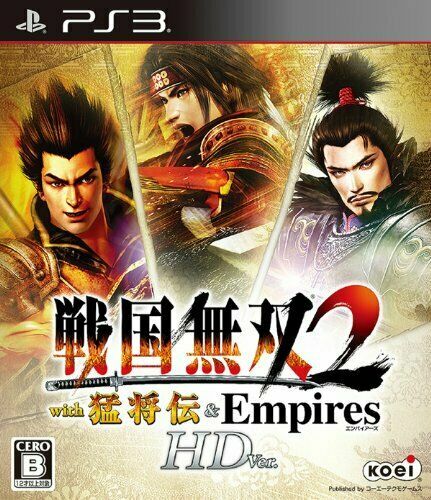 USED PS3 PlayStation 3 Sengoku Musou2 with Moushouden & Empires HD