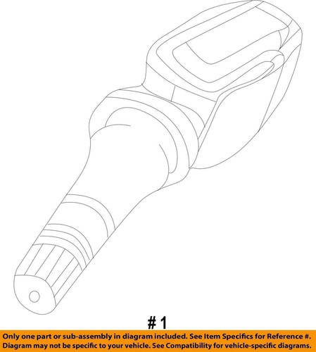MAZDA OEM 19-24 3 Tire Pressure Monitor Components-Tpms Sensor BDGF37140 - Picture 2 of 2