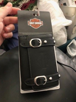Harley Davidson Premium Leather Accessory Case 202418 New!!!