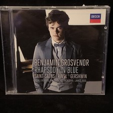 GERSHWIN & SAINT-SAENS & RAVEL Ctos - Benjamin Grosvenor piano - DECCA CD 2012