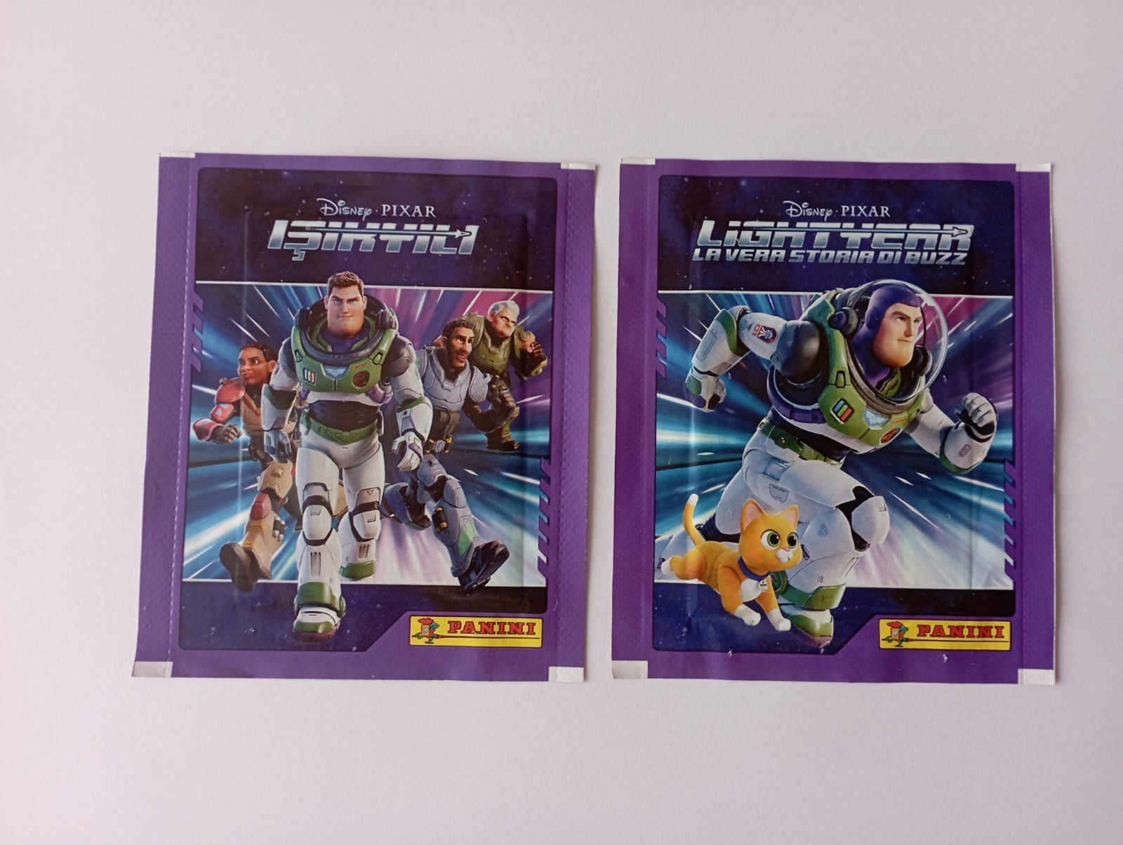 Bustina La Vera Storia Di Buzz - 2 Bustine Differenti (Panini) - Nuova - Sigilla