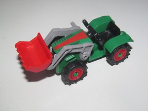 Playmobil Accessoire Petit Tracteur Vert Rouge New Ebay
