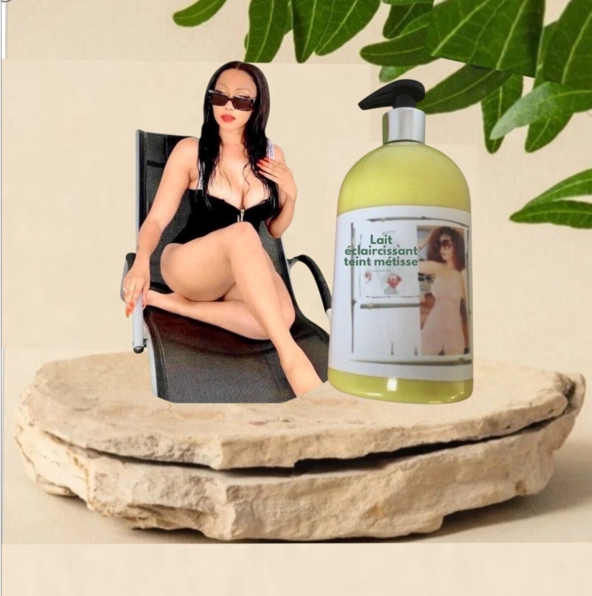Sérum extrême éclaircissant super dosé et son lait molato anti-taches brunes hydratant