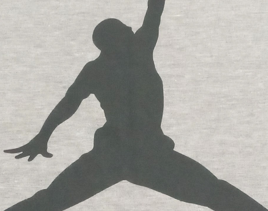 NWT Jordan Jumpman Men's 2XL T-Shirt Michael Jordan Logo Crew Neck Heather Gray thumbnail 6