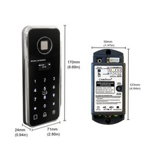 WIFI Smart Wireless Fingerprint Access Keypad Kit for Automatic Entry System