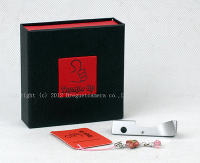 New Thumbs Up EP-8S Silver Grip for Leica X2 Digital Camera w