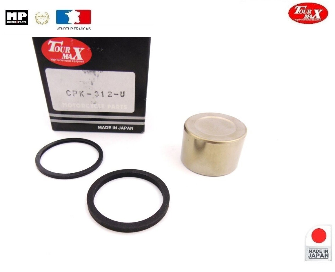 Piston de frein avant supérieur CPK-312U en acier chromé anti-grippage
