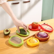 1/4X Scatola Porta Frutta, Contenitore Riutilizzabile per Verdure per Frigo