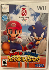 Mario & Sonic at the Olympic Games (Nintendo Wii) Authentic Tested Works Rated E