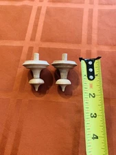 Antique Railroad cuckoo clock - Small finials. New- Set Of Two.