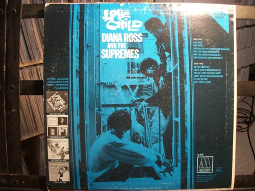 DIANA ROSS & THE SUPREMES Love Child LP VG+ 1968 Motown MS-670 - Imagen 2 de 2