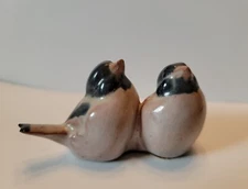 Vintage Keramik Miniature Stoneware Chubby Birdies Figurine Denmark 
