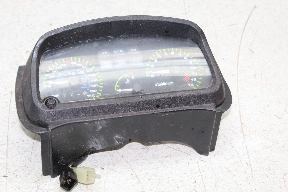 え。 1990 KAWASAKI NINJA 500 EX500A SPEEDO TACH GAUGES DISPLAY CLUSTER