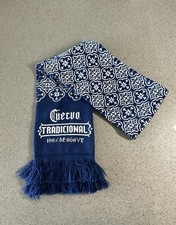 Jose Cuervo Tradicional Blue Collector Scarf 100 Agave Tequila Silver Blanco