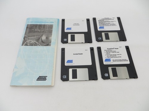3.5" Floppy Disks ATMEL FLASH MICROCONTROLLERS Acrobat Reader PowerPoint MORE