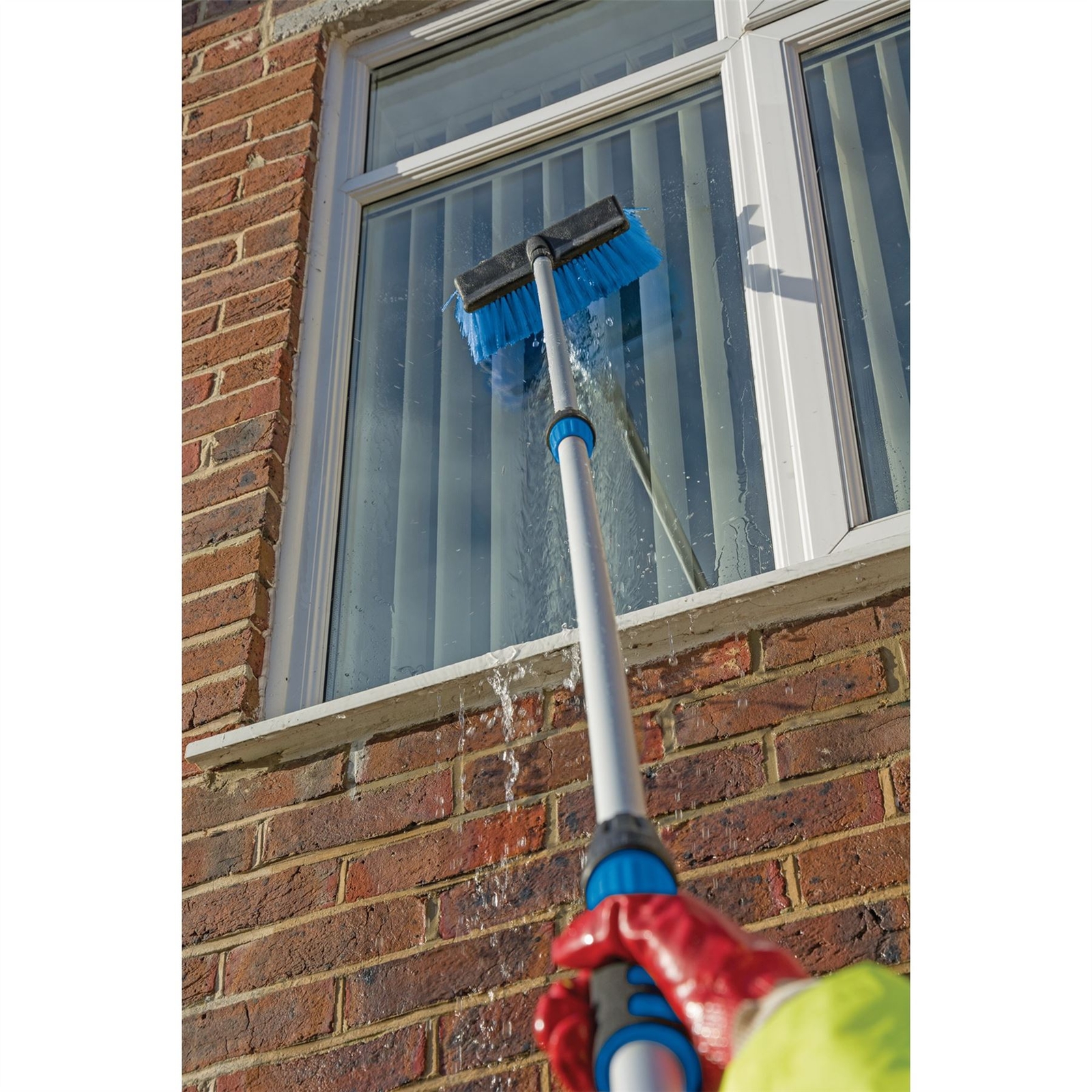 Draper 3m Telescopic Extending Water Fed Brush Car Caravan Window Cleaning 85068 eBay