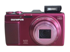 Olympus SH-25MR Red 16.0MP Digital Camera Compact Zoom From JAPAN Used Olympus