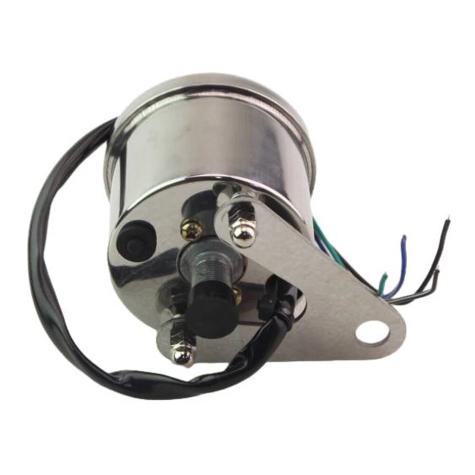 Fuel Gauge Digital LED LCD Odometer Meter Tachometer Motorcycle Speedometer - Изображение 3 из 4